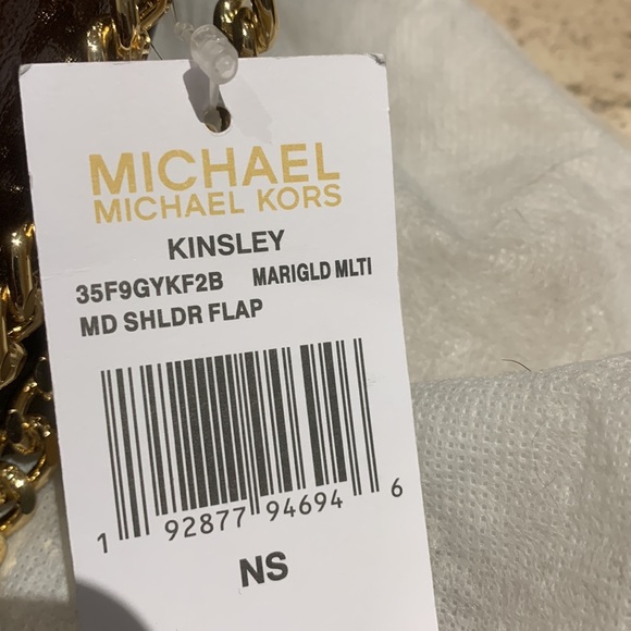 NWT Michael Kors Kingsley Marigold set - Picture 5 of 8